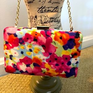 Lulu Townsend floral clutch